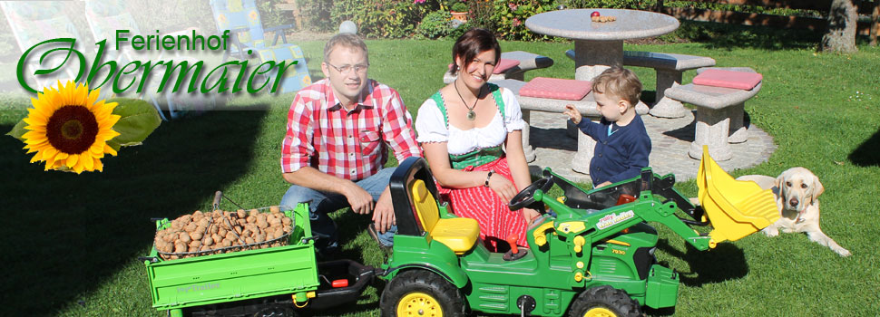 Familie Obermaier - Ihre Gastgeber auf dem Ferienhof Obermaier in Bad Birnbach im Rottal